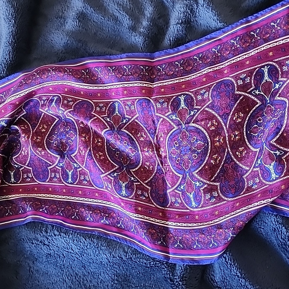 Vintage Honey Silk Scarf